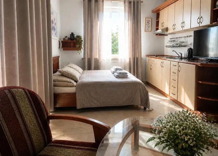 Apartament Reymonta z widokiem na morze